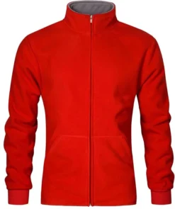 Herren Double Fleece Jacke