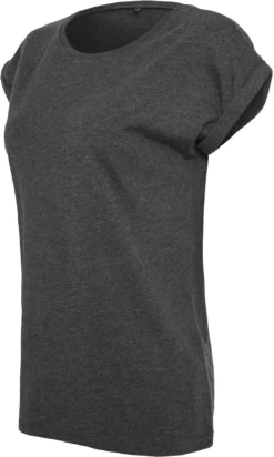 Build Your Brand Damen Extended Shoulder Tee -Modebe Kleidung Geschäft Build Your Brand Ladies Extended Shoulder Tee others 1