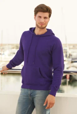 FRUIT OF THE LOOM Herren Raglan Kapuzen Sweater -Modebe Kleidung Geschäft Fruit of the Loom Lightweight Hooded Sweat others 1