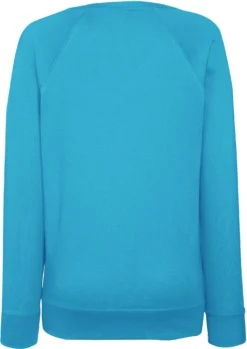 FRUIT OF THE LOOM Damen Raglan Sweater -Modebe Kleidung Geschäft Fruit of the Loom Lightweight Raglan Sweat Lady Fit others 1