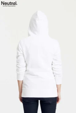 Neutral Damen Bio Kapuzen Sweatjacke -Modebe Kleidung Geschäft Neutral Ladies Zip Hoodie others 2