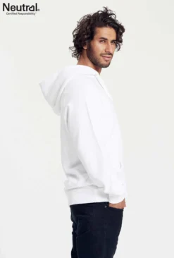 Neutral Herren Bio Kapuzen Sweater -Modebe Kleidung Geschäft Neutral Mens Hoodie others 3