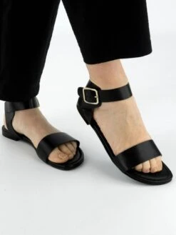 AGL SUMMER SANDAL Sandaletten NERO -Modebe Kleidung Geschäft agl sandalette summer sandal 10