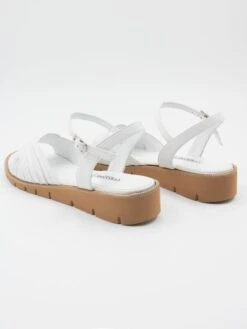 Cervone 444 Sandaletten NAPPA BIANCO -Modebe Kleidung Geschäft cervone sandalette 444 14