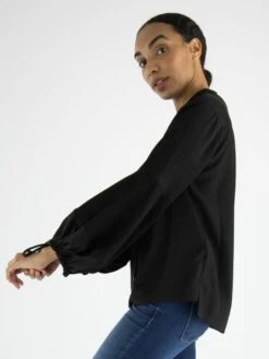 High CALMING S50274 Blusen 199 -Modebe Kleidung Geschäft high bluse calming s50274 11