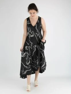 High SWATHE S21737 Kleider 001 -Modebe Kleidung Geschäft high kleid swathe s21737 4