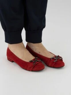 Kennel & Schmenger 21 10040 Ballerinas ROSSO -Modebe Kleidung Geschäft kennel en schmenger ballerina 21 10040 4