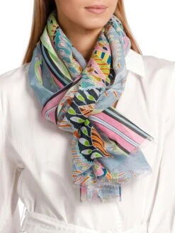 Marc Cain WC B4.07 Z32 Schals 321 -Modebe Kleidung Geschäft marc cain schal wc b4 07 z32 2