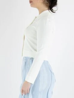 Marc Cain WC 39.20 M12 Strickwesten 110 -Modebe Kleidung Geschäft marc cain strickweste wc 39 20 m12 2