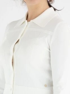 Marc Cain WC 39.20 M12 Strickwesten 110 -Modebe Kleidung Geschäft marc cain strickweste wc 39 20 m12 7