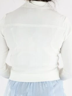 Marc Cain WC 39.20 M12 Strickwesten 110 -Modebe Kleidung Geschäft marc cain strickweste wc 39 20 m12 8