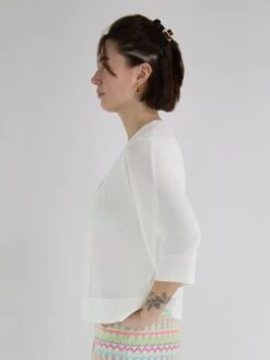 Marc Cain WC 39.33 M56 Strickwesten 110 -Modebe Kleidung Geschäft marc cain strickweste wc 39 33 m56 2