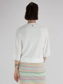 Marc Cain WC 39.33 M56 Strickwesten 110 -Modebe Kleidung Geschäft marc cain strickweste wc 39 33 m56 3